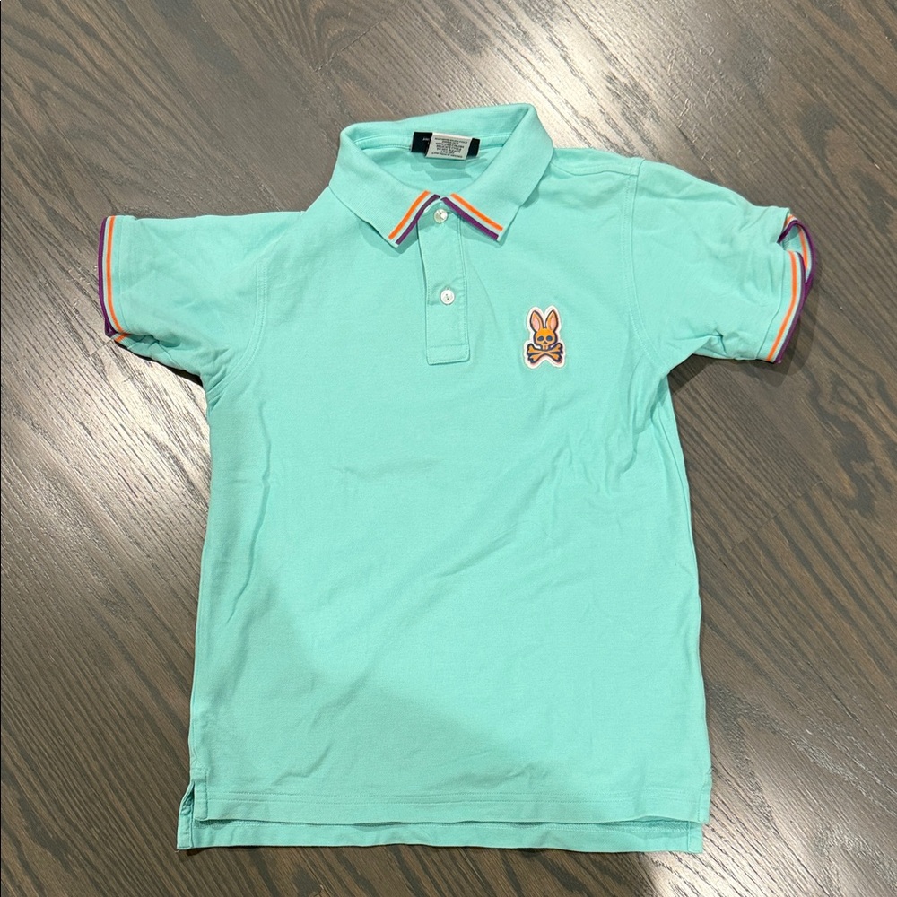 Kids Psycho Bunny Polo Shirt size large